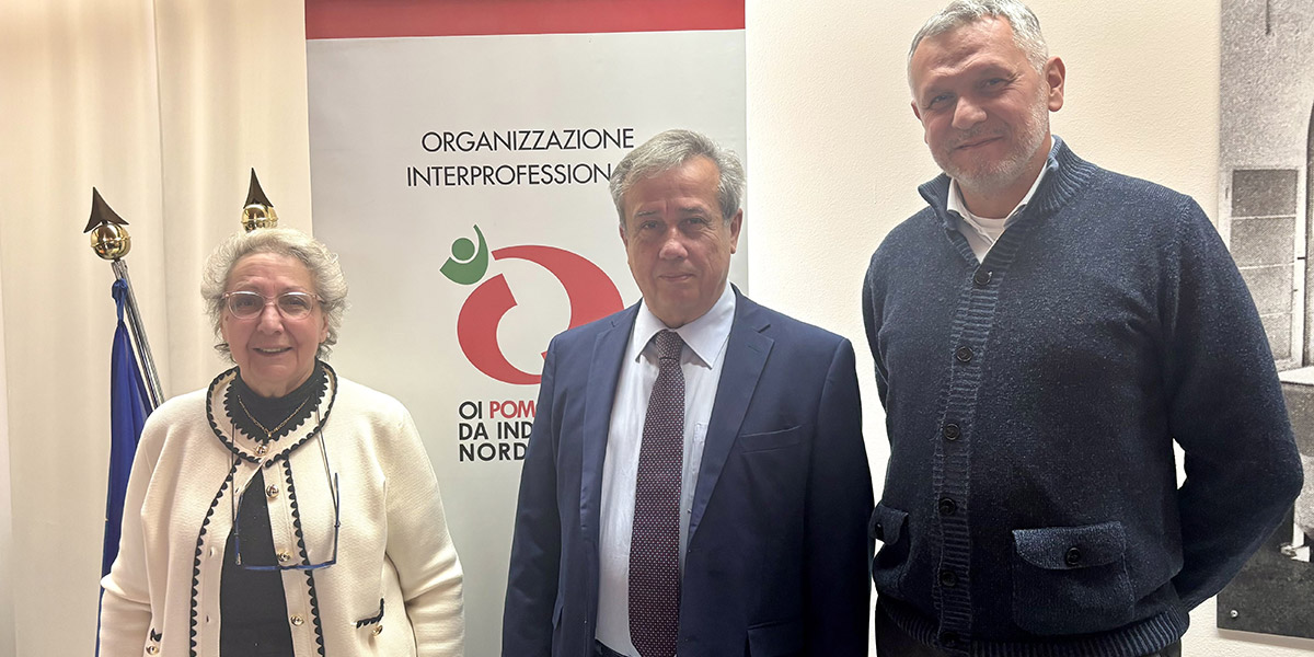 Da sinistra: Bruna Salviotti, vicepresidente, Giuseppe Romanini, neoeletto presidente e Alessandro Piva, vicepresidente per la parte agricola